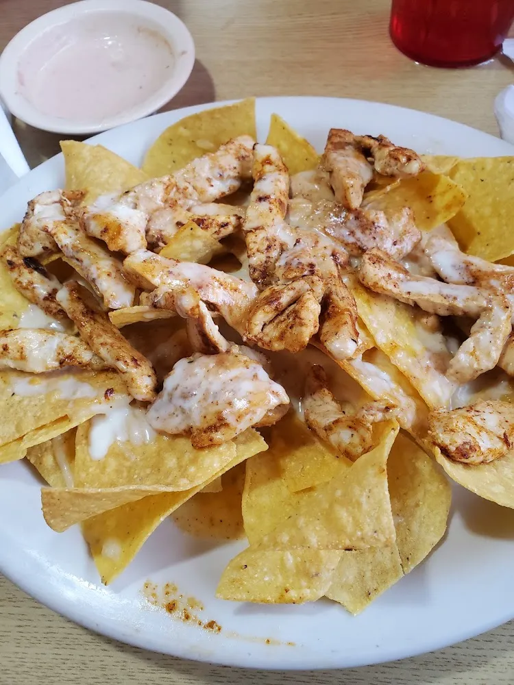 Chicken Fajita Nachos