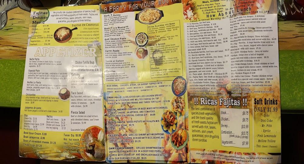 Los Arcos Mexican Resturant Menu image 1