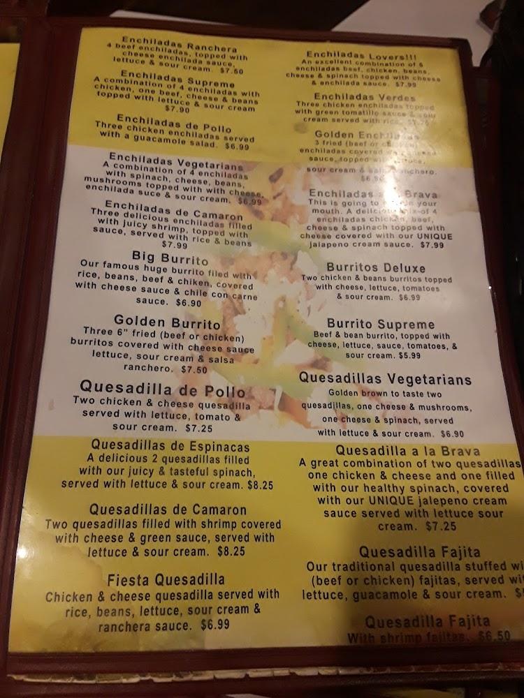 Los Arcos Mexican Resturant Menu image 3